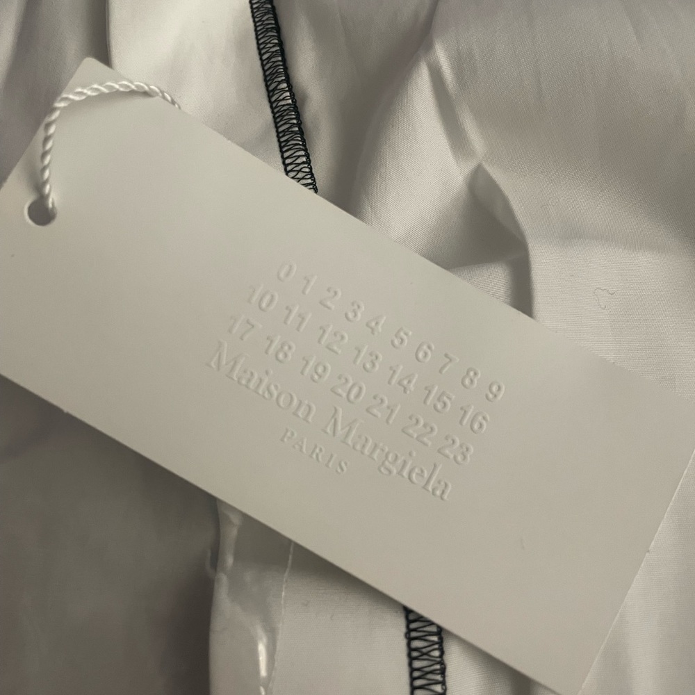 Maison Margiela Mens Cotton Stitch Shirt Sz 41/L - Picture 11 of 12
